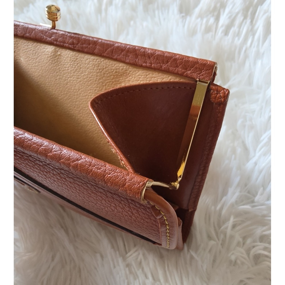 Vintage Dooney & Bourke Pebbled Leather Wallet – Made in USA - Picture 8 of 11